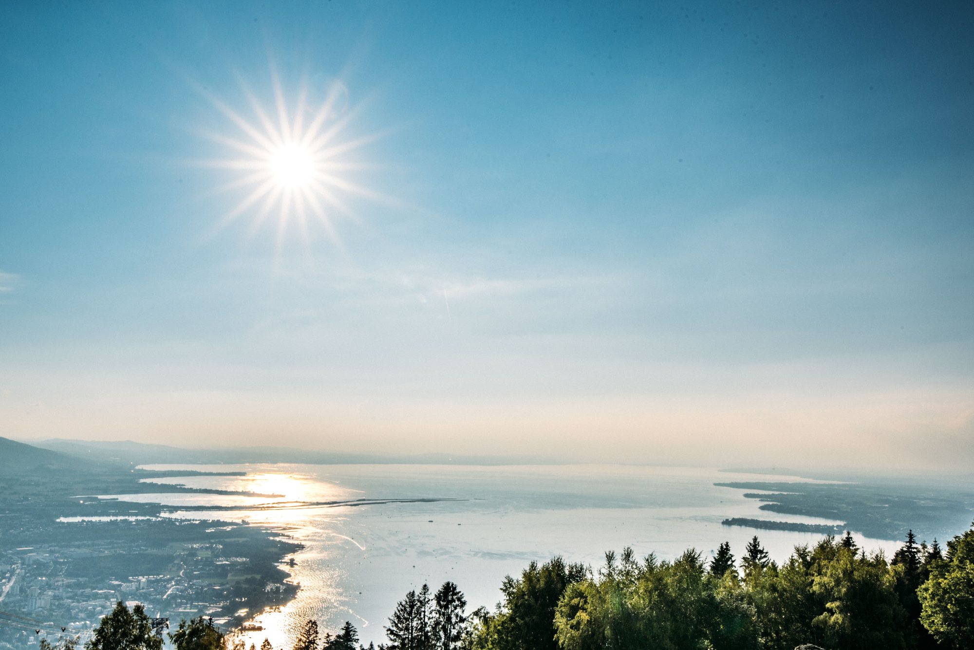 Uitzicht over de Bodensee